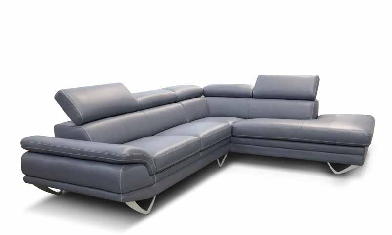 quality, this chic corner sofa effortlessly showcases sleek