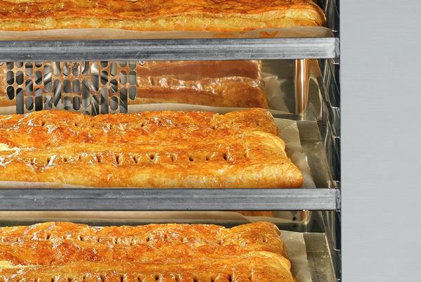 Maximum flexibility and large variety of products thanks to the various functions performed by the new convection ovens for confectionery and bakery.