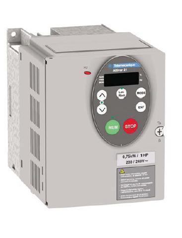 INVERTER Special applications that require variable air flow rates can also be met by supplying heaters with fan control through inverter.
