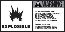 SAFETY INSTRUCTIONS This safety alert symbol will be used in this manual and on the unit safety instruction decals