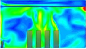 Therefore, the heat source properties, such as location and type, have a significant impact on the ventilation system