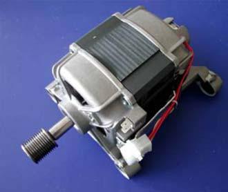 5.7 Induction (asynchronous) motors 5.7.1 General characteristics The function of the motor is to rotate the drum at different speeds: high speed for the spin phases low speed for the wash phases The