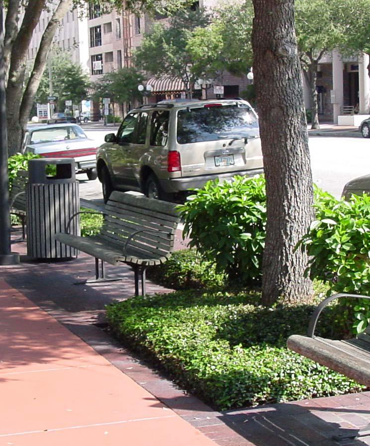 Street Furniture & Lighting Street furniture enhances the look and feel of the public right-of-way and contributes toward