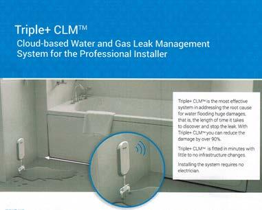 Triple+ CLM easily integrates into the Smart Home IoT ecosystem, providing a unique cloud-based secure platform for Water and Gas Leak Management.