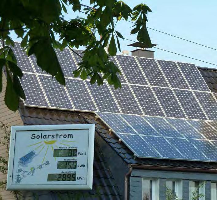 for Photovoltaik INFO Photovoltaik The photovoltaic energy conversion is carried out with the assistance of solar cells that are connected in order to form solar modules in photovoltaic plants.
