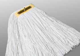 FLOOR CLEANING - B Screw Type Cotton Mops Unique design of our Screw Type Mops eliminate the need of a mop frame with the addition of a brass screw plate that can quickly be screwed to our specially