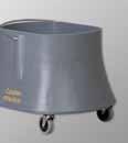 Marino buckets are designed to provide a conveniently large opening for mop access with the wringer