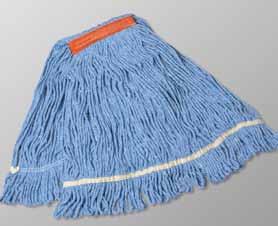 B FLOOR CLEANING ATOM Looped End Mop Marino s Atom line of looped end mops are manufactured with a blend of specialty yarns and made with the same quality features and benefits as our top-of-the-line