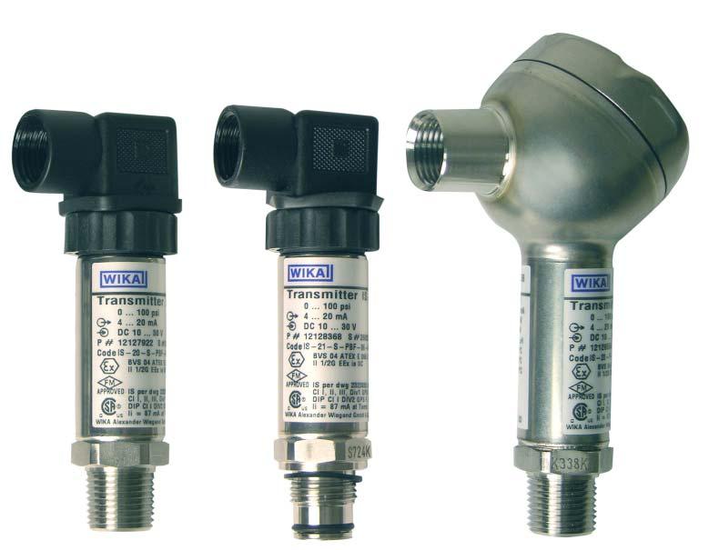 They are specifically designed for the measurement of viscous fluids or media containing solids that may clog a NPT process connection. Multiple intrinsically safe approvals include FM, ATEX, and CSA.