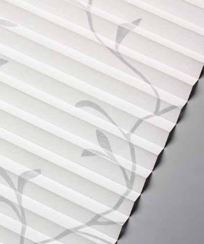 1 PLEATED BLINDS 2 Our range of pleated blinds provide versatility and style in a wide selection of