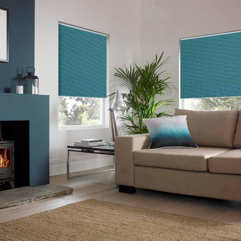 3 HONEYCOMB BLINDS The unique honeycomb construction of these blinds makes this range the most energy efficient blind for the home or office.