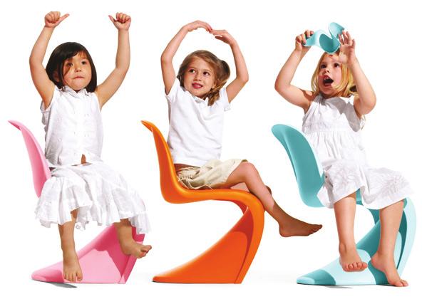 As such, very early on Verner Panton pursued the idea of producing a child s version of the chair together with Vitra.