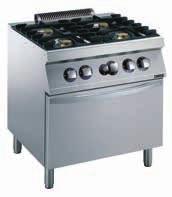 ENDLESS MODULARITY GAS COOKERS 2, 4, or 6 burners top