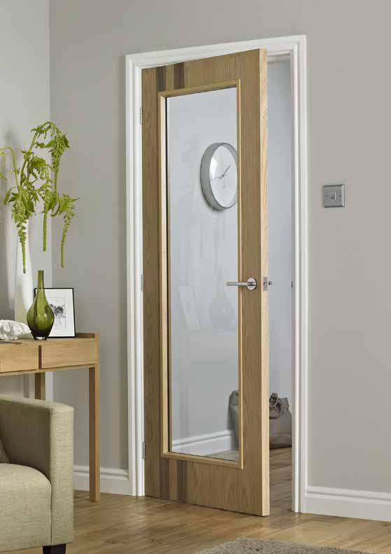 Glazed Doors The Premdor moulded door range includes a selection of stylish glazed options to suit all tastes.