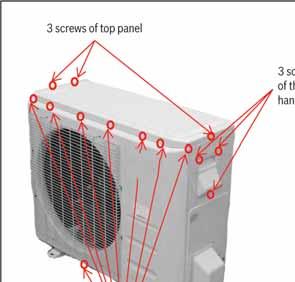 62 Bosch Climate 5000 AA Series Split Type Ductless Air Conditioner / Heat Pump Service