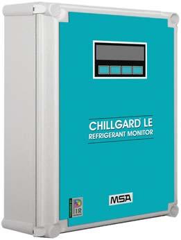 Chillgard LE Refrigerant Monitor 5 Refrigerant sensor and control module in one enclosure The Chillgard LE Photoacoustic Infrared Refrigerant Monitor provides fast, reliable and economical low-level