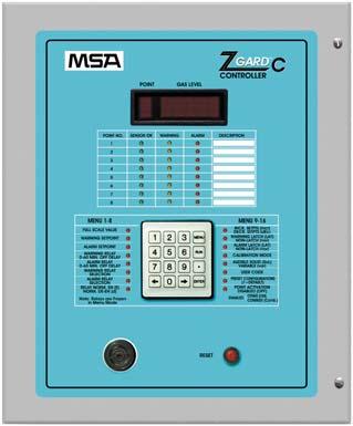 Z Gard C 485 Controller 5 Economical and Reliable Microprocessor-Based Controller Z Gard C 485 Controllers are economical, microprocessor-based gas monitoring systems which can solve a variety of