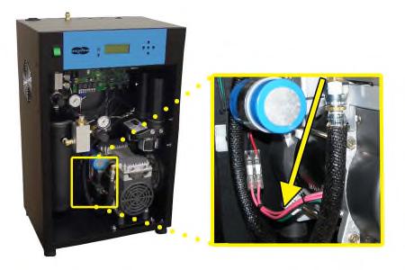 9.2 Measuring Compressor Amp Draw WARNING! Internal surfaces may be hot.