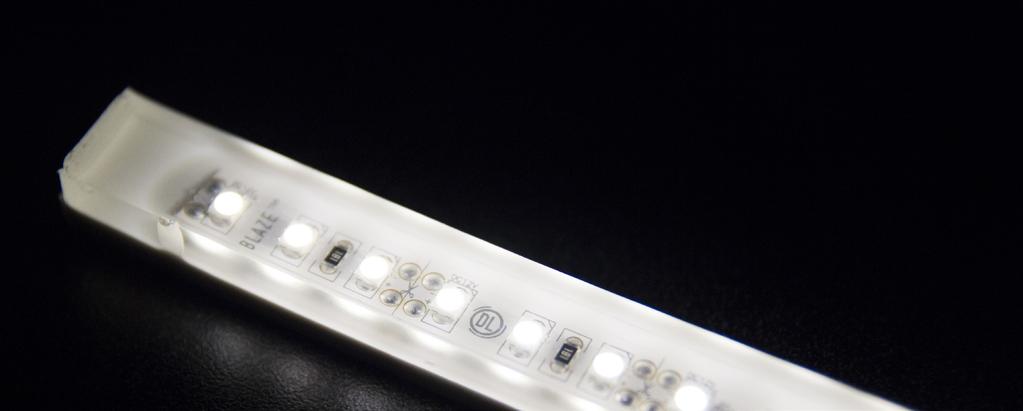 NEW LOW-VOLTAGE LED TAPE LIGHT FROM DIODE LED AlphaTECH LED TAPE LIGHT Diode LED offers a first for the industry AlphaTECH encapsulated LED tape