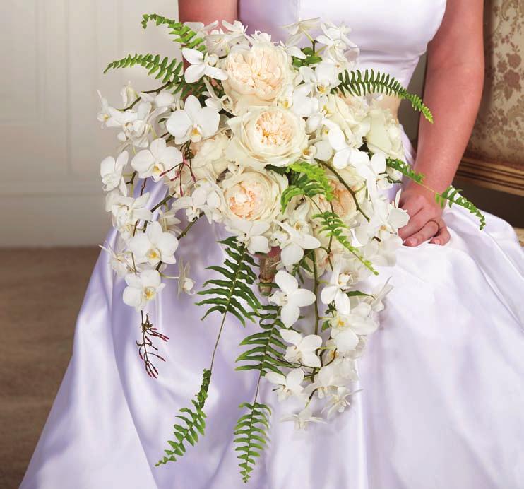 Rather than accompany their gowns with the compact cookie-cutter bouquets of years past, contemporary brides will choose eclectic flowers for bouquets that combine traditional and contemporary design