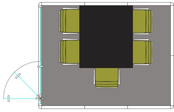 Spacio pods range Double Lounge Pod (DLP) Meeting Pod (MP) 1080 2388 Black or white furniture