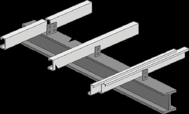 This type of construction is typically associated with the presence of purlins (see Figure 1-1(b) for details showing C- and Z-type purlins), girders, beams and other similar types of structural roof
