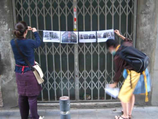 * Exhibitions-Presentations-Walks Materials to disseminate criteria and experiences of urban