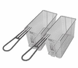 control head for easy basket hanging High limit thermal control with manual reset Removable, easy-to-clean control box and element Nickel-plated fry baskets with cool-to-touch insulated handles