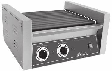 Globe Countertop INDUCTION RANGE, 1800W Ideal for continuous use Ferromagnetic Cookware Required Stainless steel, seamless construction Low