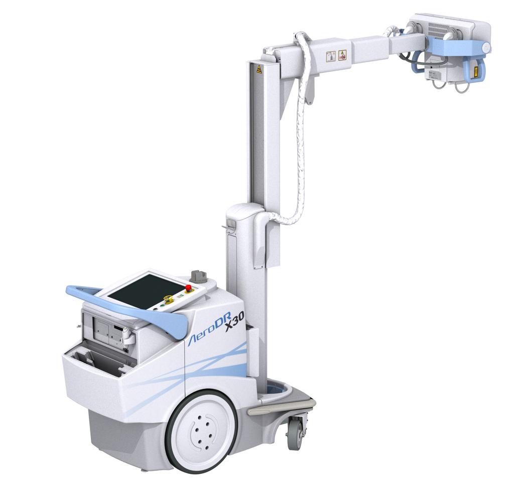 AeroDR X30 4 ALWAYS READY TO PERFORM 1. WIRELESS CONNECTIVITY - Image acqusition and communication towards the hospital network (RIS/PACS) is completely wireless 10.