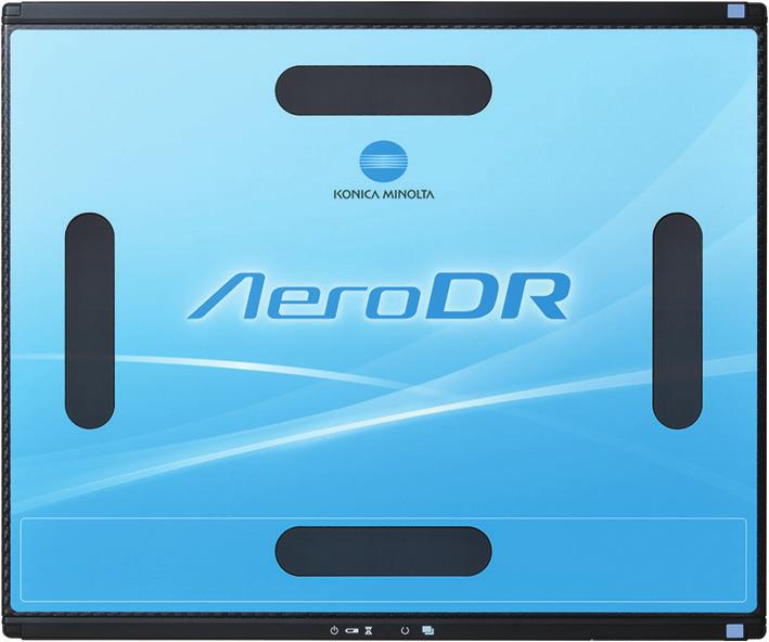Lightweight - The AeroDR 2S is Konica Minolta s lightest 14x17 flat panel detector and therefore very easy to handle in your daily clinical
