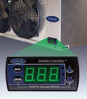 Enviro-Control 7 Enviro-Control is a custom-designed option for Nor-Lake refrigeration systems including remote Split-ak and Capsule ak systems.