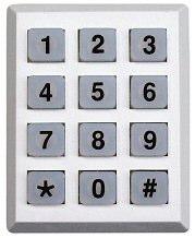 7 9. Wireless Keypad A wireless keypad can be placed inside the entrance to your premises, allowing people to arm and disarm the system using a pin number instead of remote controls.
