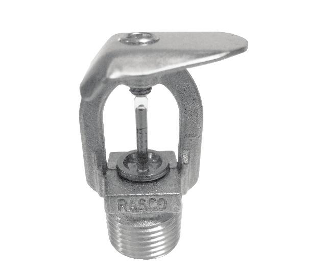 Model F1FR Quick Response Installation Wrench: Model D Wrench Installation Position: Upright or Pendent Approval Type: Light Hazard Occupancy Installation Data: Thread Size K Factor US Metric Height