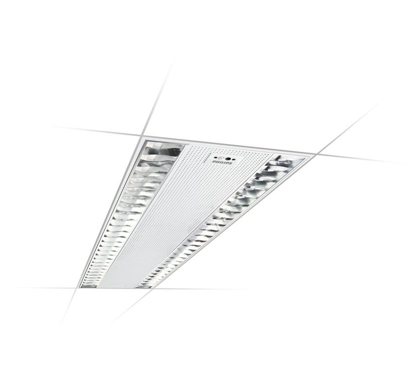 other control options Features Smart energy and cost saving: automatic daylight sensing and presence detection Design freedom: integrated sensors keep ceiling clean Easy connection: foolproof