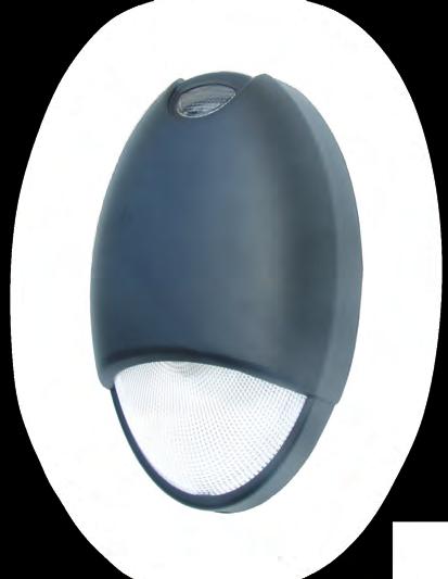 Luminaire available with normally-on operation powered by line