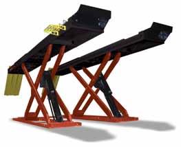 lifting capacity Advanced lifting system has 4 powerful cylinders that maintain a level position at any point from the floor up to 72 of lifting height Low-profile stance of 10 allows for a gentle