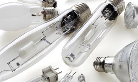 Lighting Common Lamp Types High Intensity Discharge (HID) Arc lamps with separate electrodes encased in quartz.