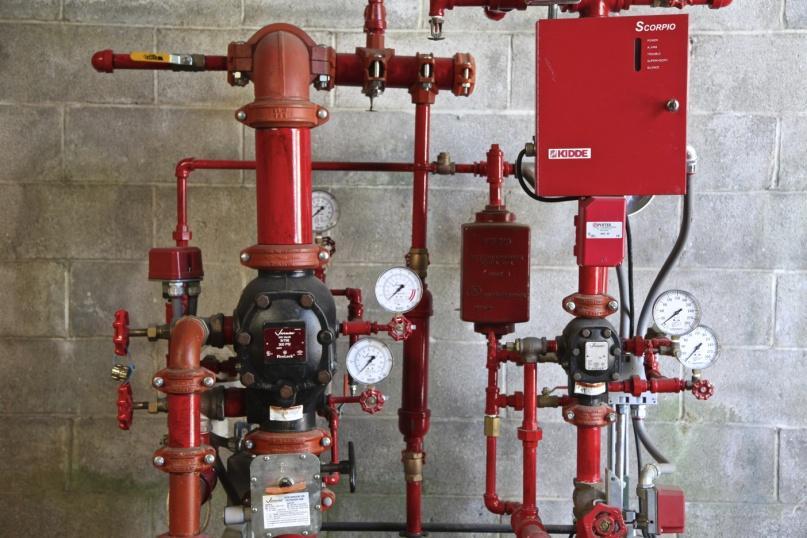 Fire Protection Systems There are two types of sprinkler systems: dry pipe and wet pipe.