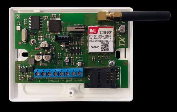 GPRS TRANSMITTER AND RECEIVER FOR MONITORING STATION IT-GPRS