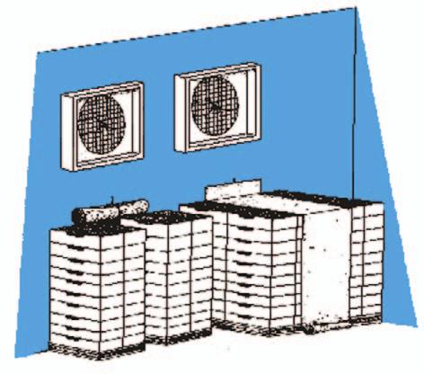 The cooling system should be large enough to handle the maximum heat load expected, but not so large that the extra capacity is wasted.