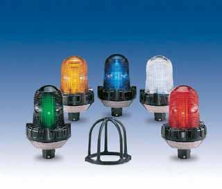 FEDERAL SIGNAL CORPORATION Hazardous Location Warning Light Model 151XST RUGGED DESIGN FOR USE IN HAZARDOUS LOCATIONS Available in 12-24VDC, 120VAC and 240VAC Six dome colors 10,000-hour