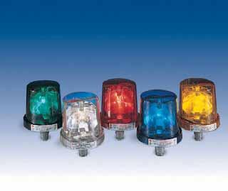 FEDERAL SIGNAL CORPORATION Electraray Rotating Warning Light Model 225 ECONOMICAL LIGHT DUTY WARNING LIGHT Available in 120VAC Five dome colors Integrated 1 /2 - inch pipe mount Indoor use only Type
