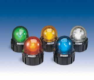 FEDERAL SIGNAL CORPORATION Commander Rotating Warning Lights Models 371 and 371L HEAVY DUTY WARNING LIGHTS Available in 120VAC Five dome colors Pivoting lamp yoke Surface mount and integrated 1-inch