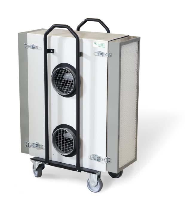 Air purifiers for office environments. Camer 300. A small but efficient mobile purifier which is almost silent.