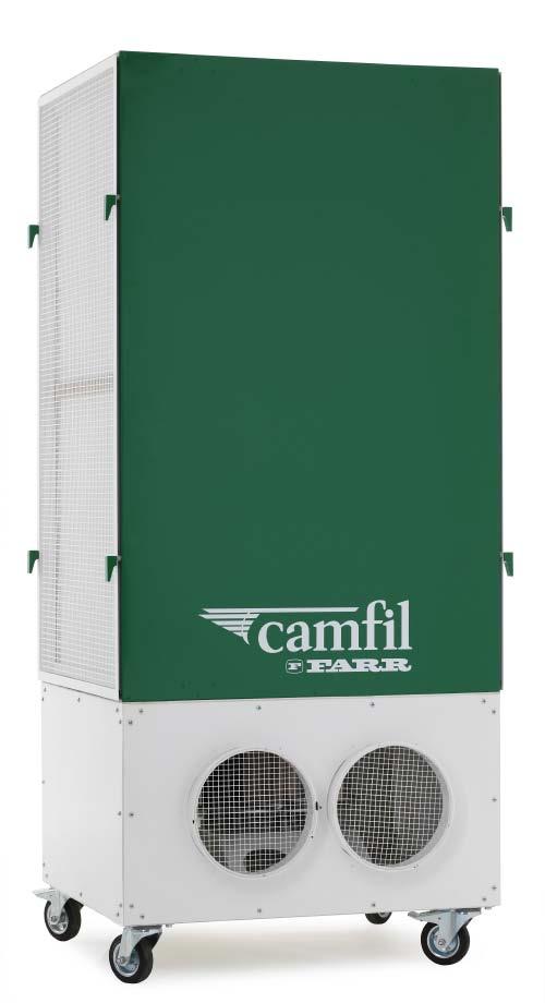 Size: 280, x 665 x 210 mm Air volume: 100 300 m 3 /h Air purification area: 25 m 2 Camer 800. Camer 6000.
