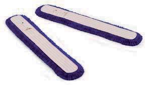 DRY FLOOR DUSTING - FOR WIDE OPEN SPACES Cotton dust mop head for wide open spaces with and laces x3 cm 20x3 cm x3