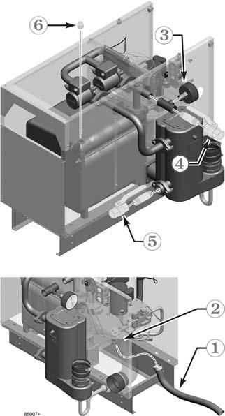 Prepare the boiler (continued) Perform hydrostatic pressure test Pressure test boiler before attaching water or gas piping (except as noted below) or electrical supply.
