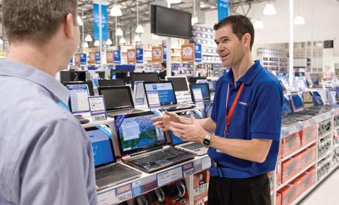 11 1 1 During the year, five new Officeworks stores were opened and 12 Officeworks stores were fully upgraded.
