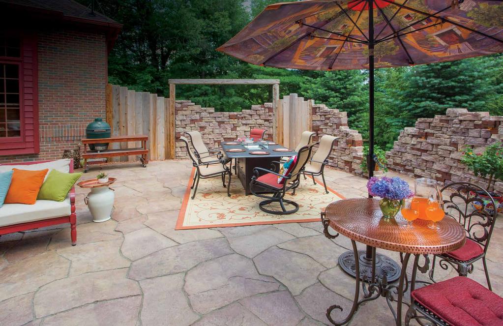 GRAND FLAGSTONE Find more ideas at RosettaHardscapes.